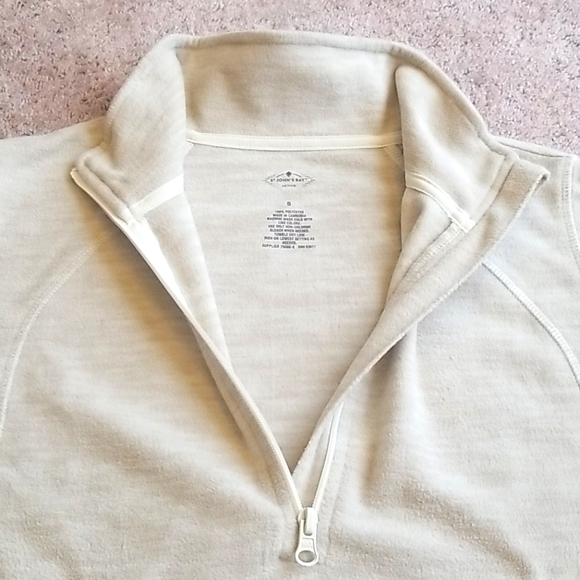 St John's Bay active zip feece jacket/sweatshirt - Picture 6 of 7